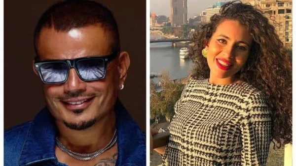 يا بخته.. عمرو دياب يفاجئ منة عدلي القيعي في حفلته