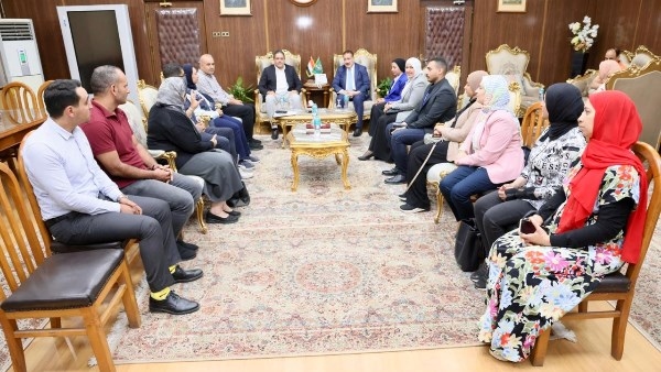 محافظ المنوفية يبحث مع وفد الصحة العالمية تنفيذ مبادرة "المستشفيات الصديقة لسلامة المرضى"