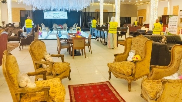 تنظيم معرض لتوزيع الأثاث المنزلي والأجهزة الكهربائية مجانًا بكفر الشيخ