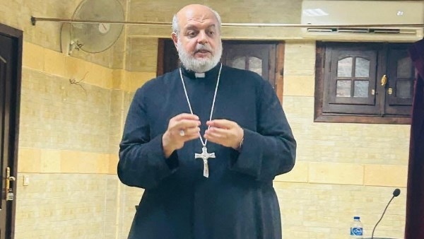 الأنبا توماس يشارك في مؤتمر دار القديس جيروم لخدام وشباب كنيسة العذراء ببني عبيد