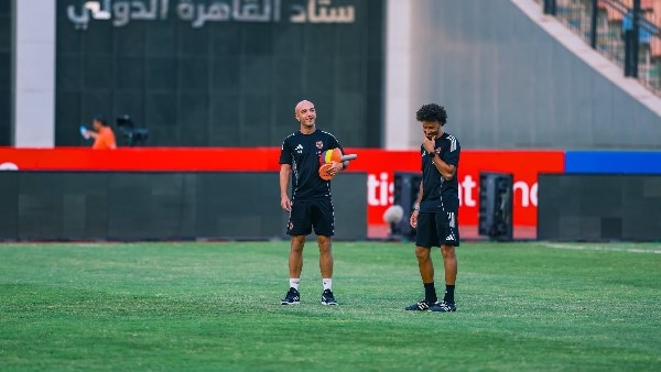 مستبعدي الأهلي من مباراة فاركو يتدربون في التتش