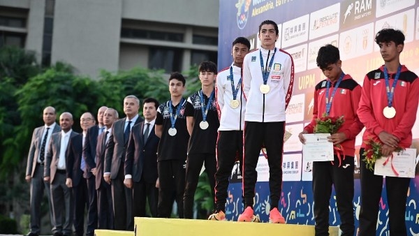 آدم شكري ومهند خضير يحرزان ذهبية تتابع الرجال ببطولة العالم للخماسي الحديث تحت 15 سنة