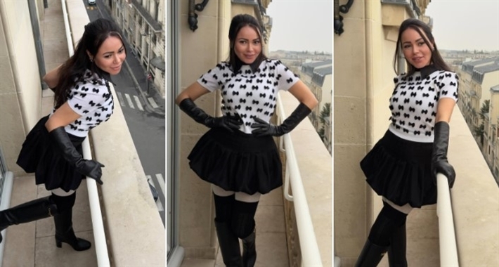 على طريقة Emily in Paris … أسما إبراهيم تمضي إجازتها في فرنسا … سعر إطلالتها 127 ألف جنيه