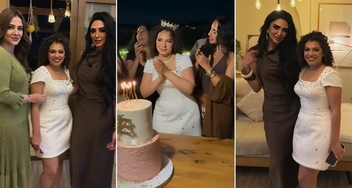 شيكو ومصطفى غريب وسالي عبد السلام ونسرين أمين من بينهم … النجوم في عيد ميلاد رحمة أحمد
