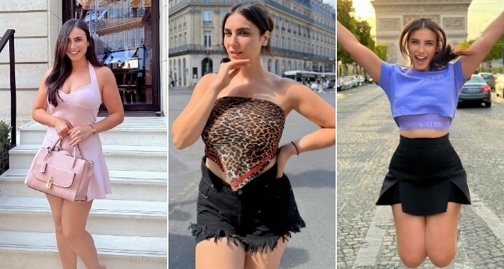 رحلة هلا السعيد في شوارع باريس … زيارة للمعالم السياحية وأشهر متاجر الأزياء