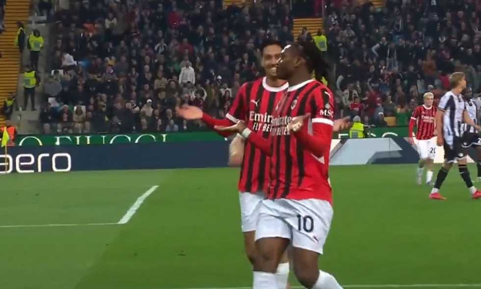 أهداف فوز ميلان على أودينيزي 4-0 (الدوري الإيطالي)