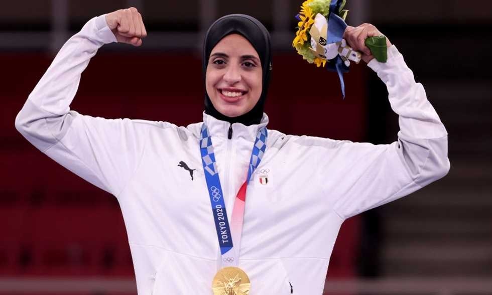 صاحبة ذهبية طوكيو 2020.. الأهلي يتعاقد مع فريال أشرف