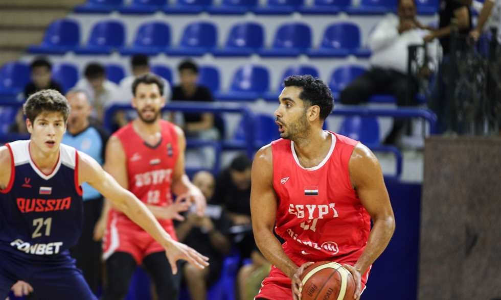كرة سلة – التجربة الأخيرة قبل الأفروباسكت.. منتخب مصر يخسر من روسيا وديا