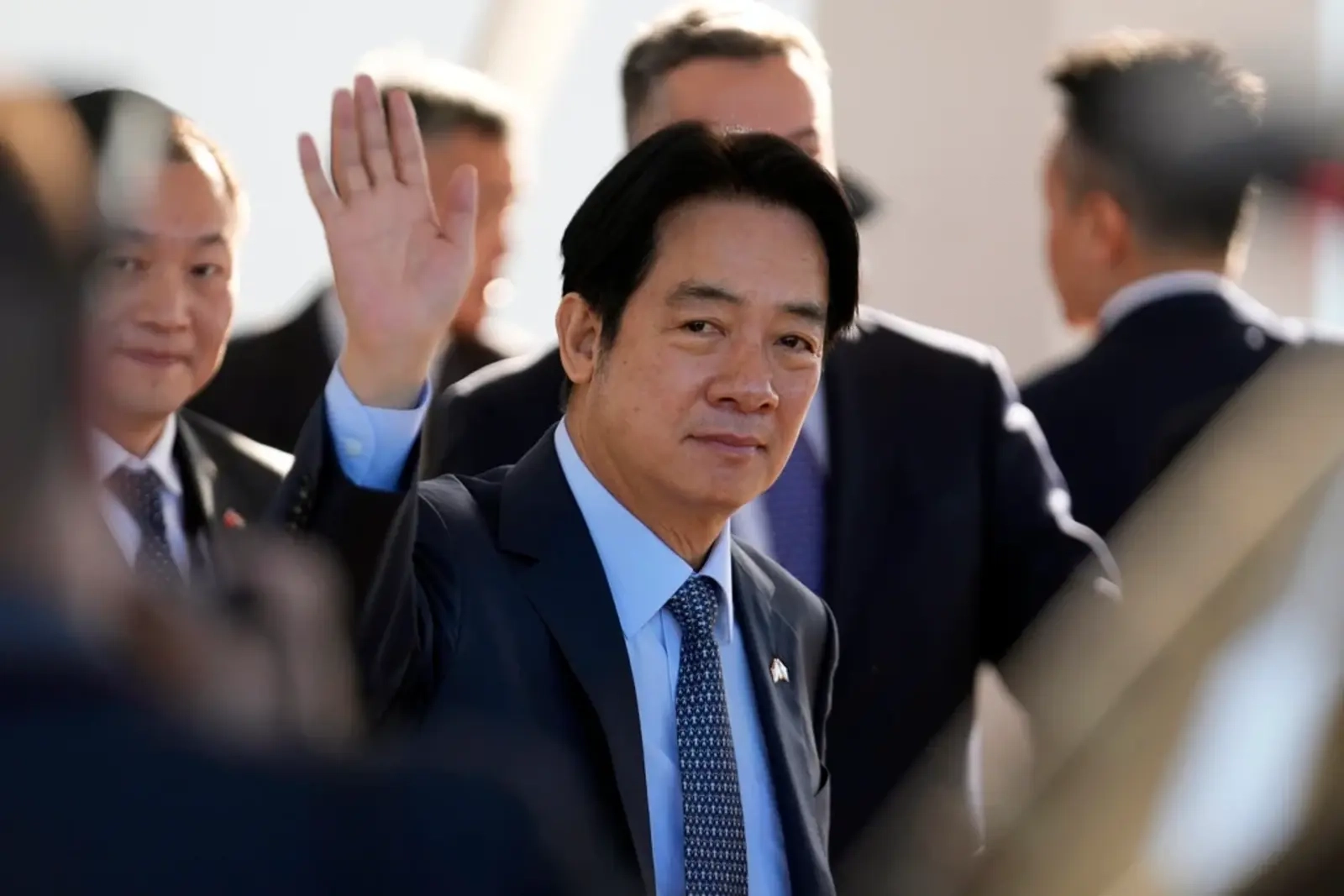 Buffeted by political chaos, Taiwan's Lai marks first year in office