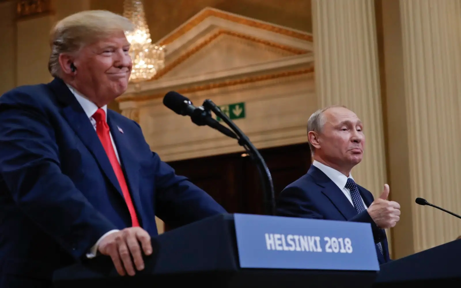 Putin says he will speak with Trump on the phone today