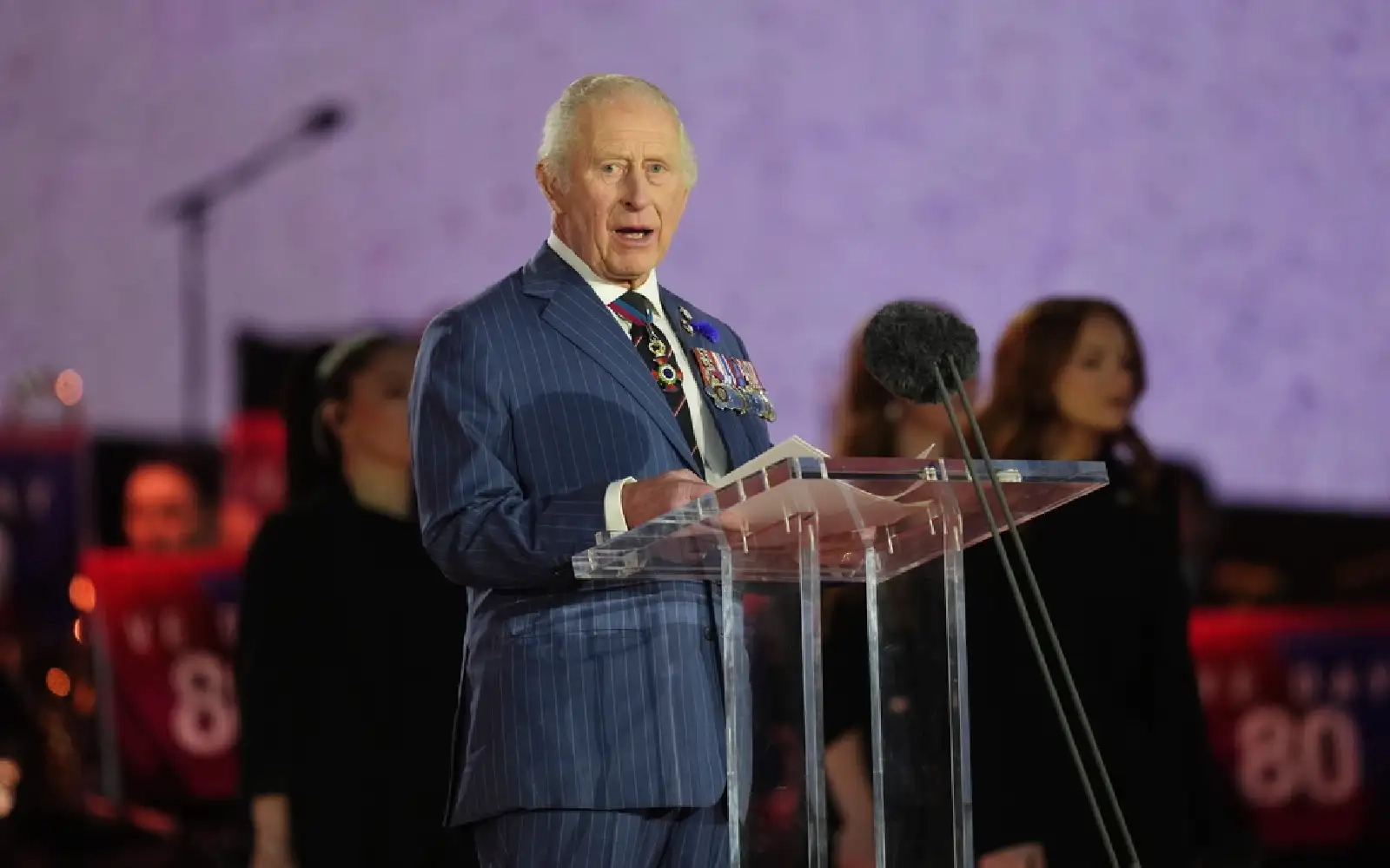 King Charles calls for global peace as UK commemorates VE Day