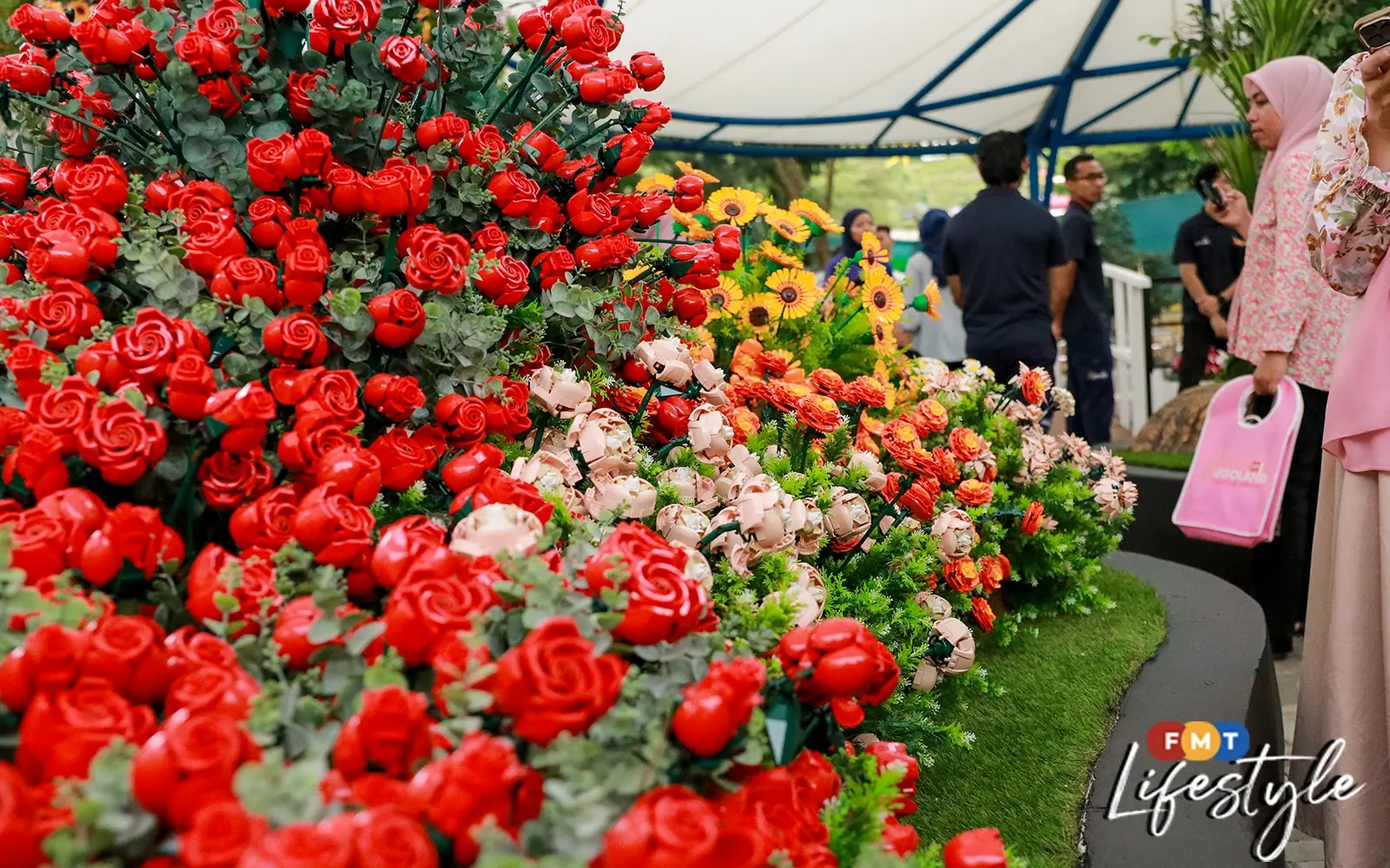 Legoland launches world's first Lego flower garden