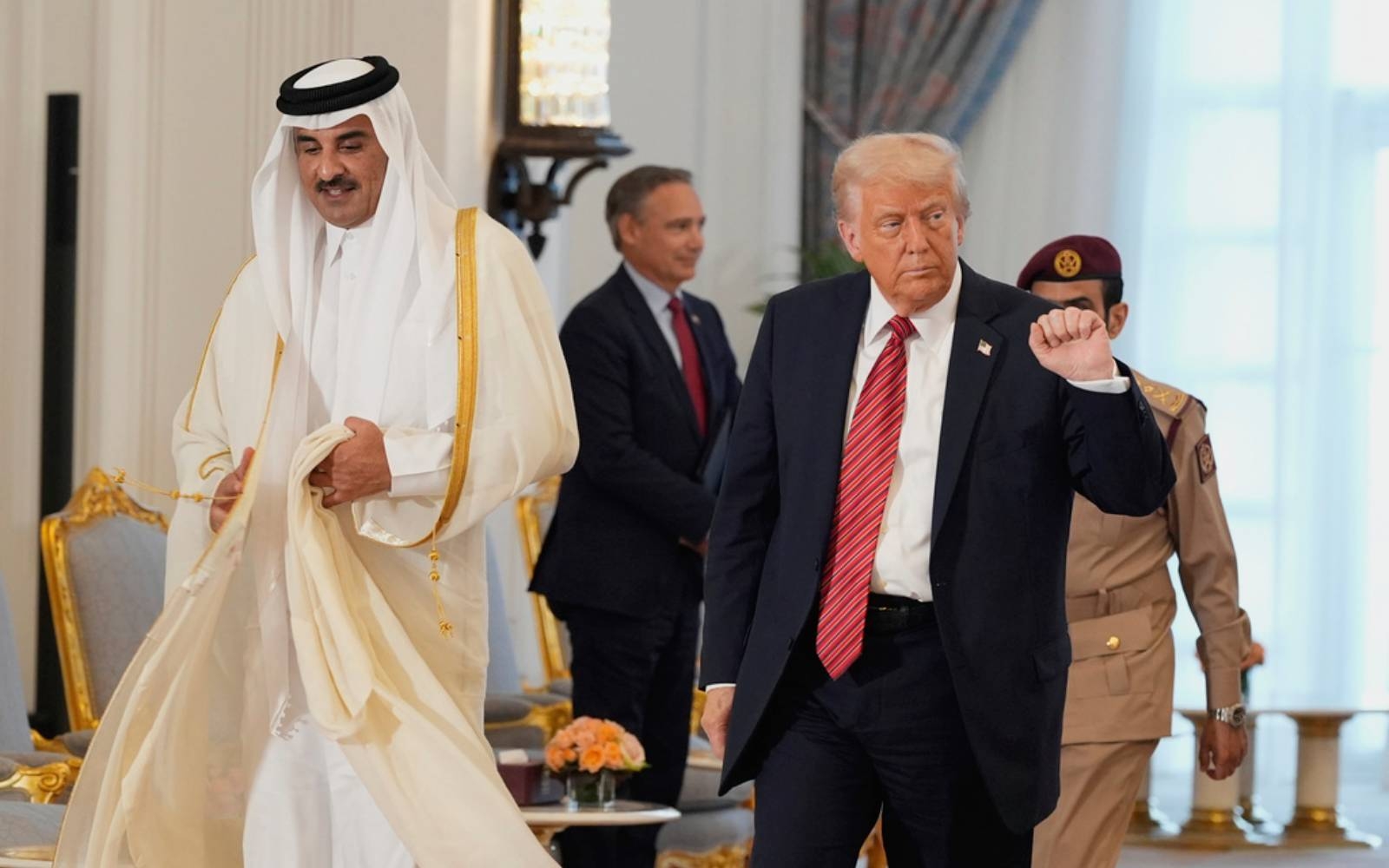 Trump caps Gulf tour in Abu Dhabi with dizzying investment pledges