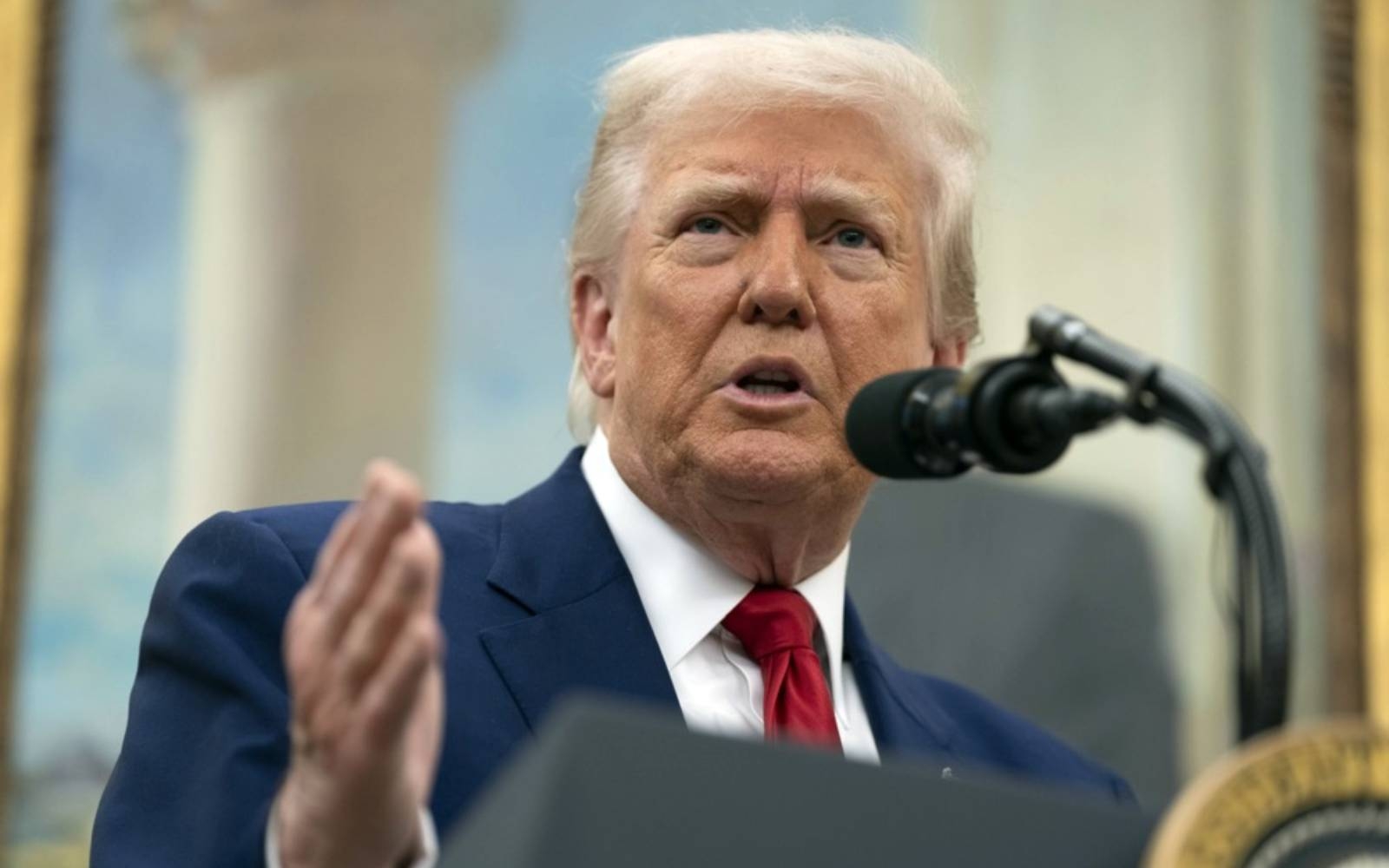 A bad wrap: An angry Trump blasts the ‘TACO Theory'