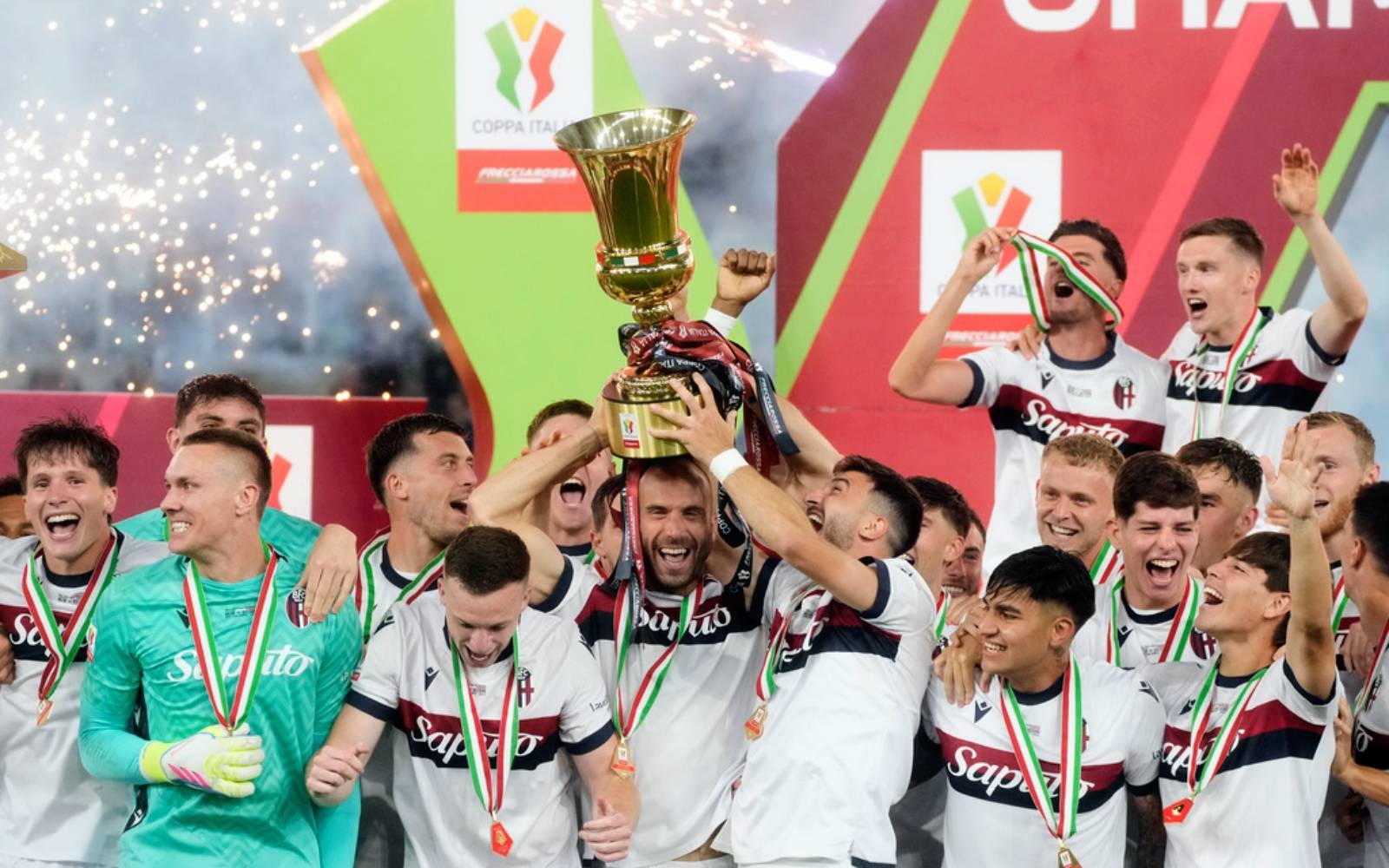 Bologna end 51-year wait for glory with Italian Cup triumph