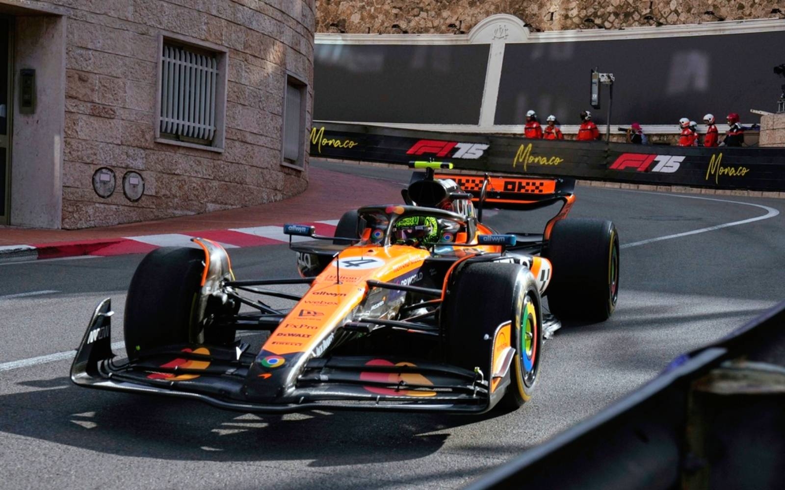 Norris shrugs off gremlins with record lap for Monaco pole