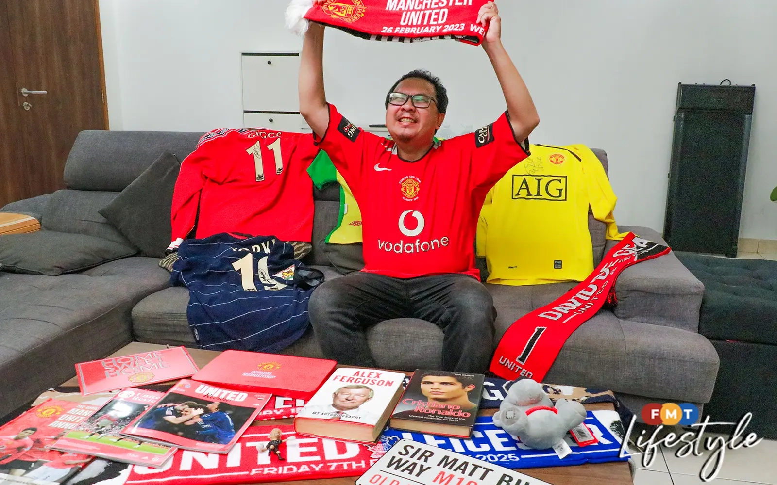 It's a Red Devil life for Man Utd superfan Sid