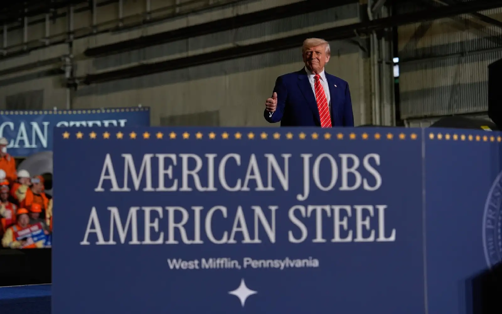 Trump says he will double steel, aluminium tariffs to 50%