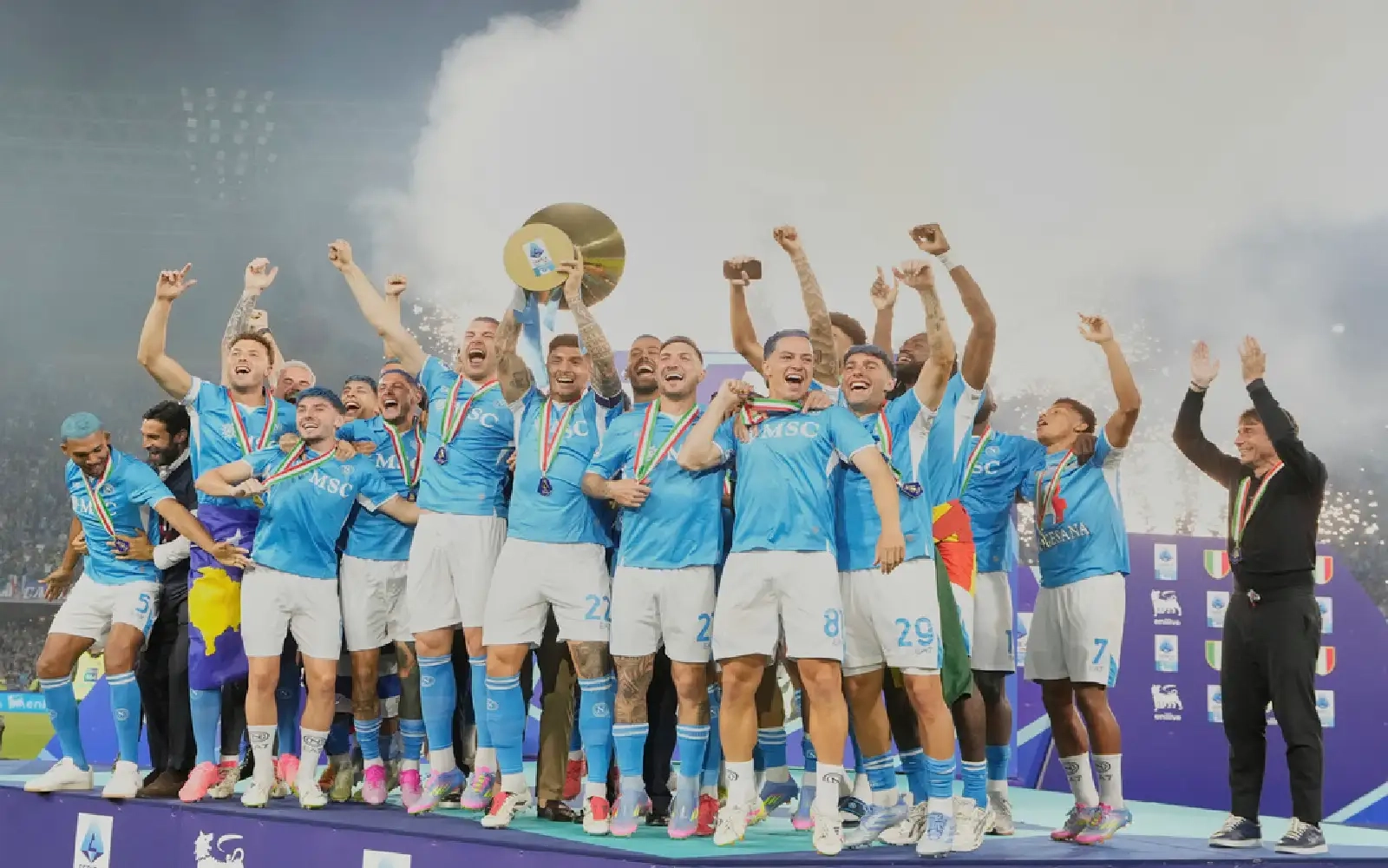 Napoli claim fourth Serie A title as Inter fall short