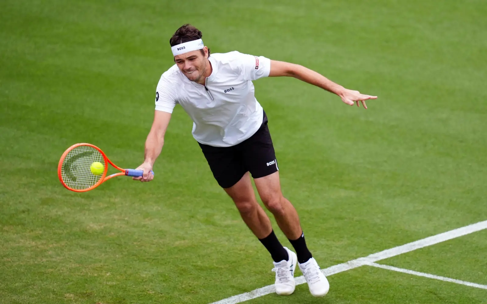 Fritz wins twice in one day to step up Eastbourne title defence
