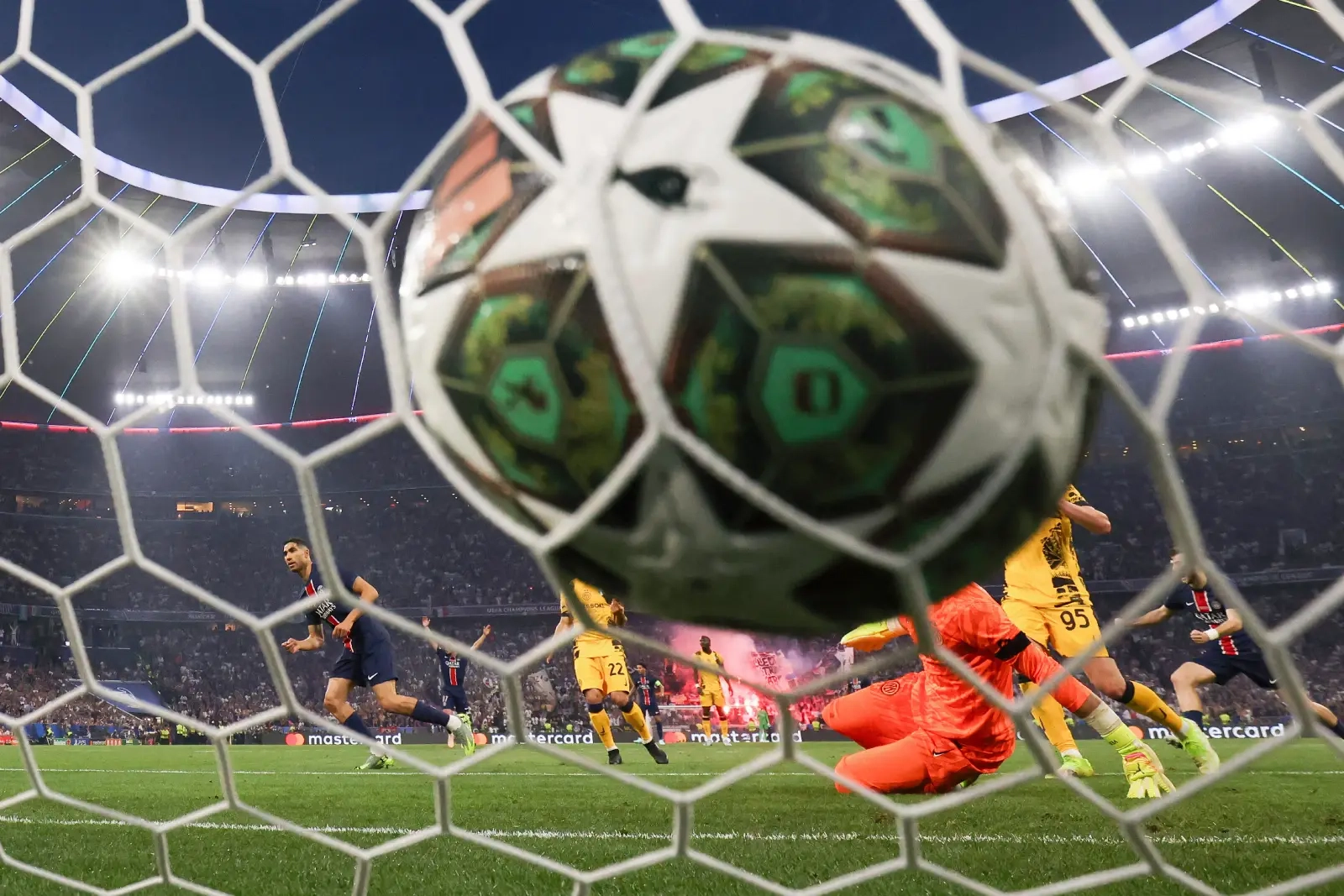 Doue dazzles as PSG humble Inter 5-0 to win Champions League final