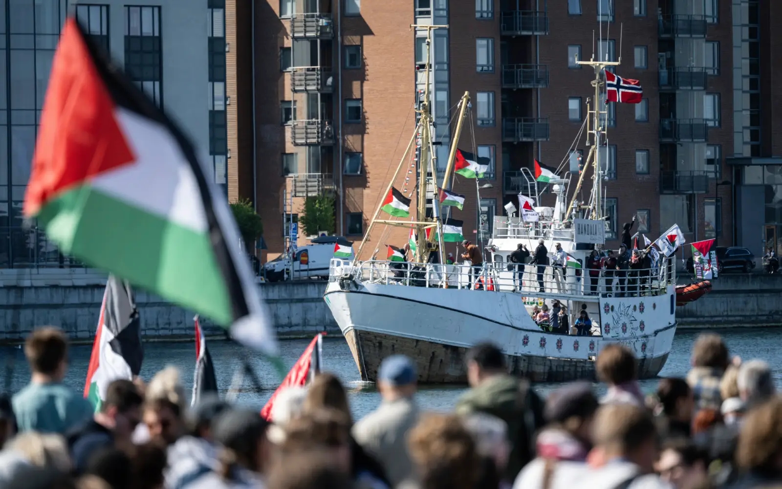 New Gaza-bound aid boat leaves Italy