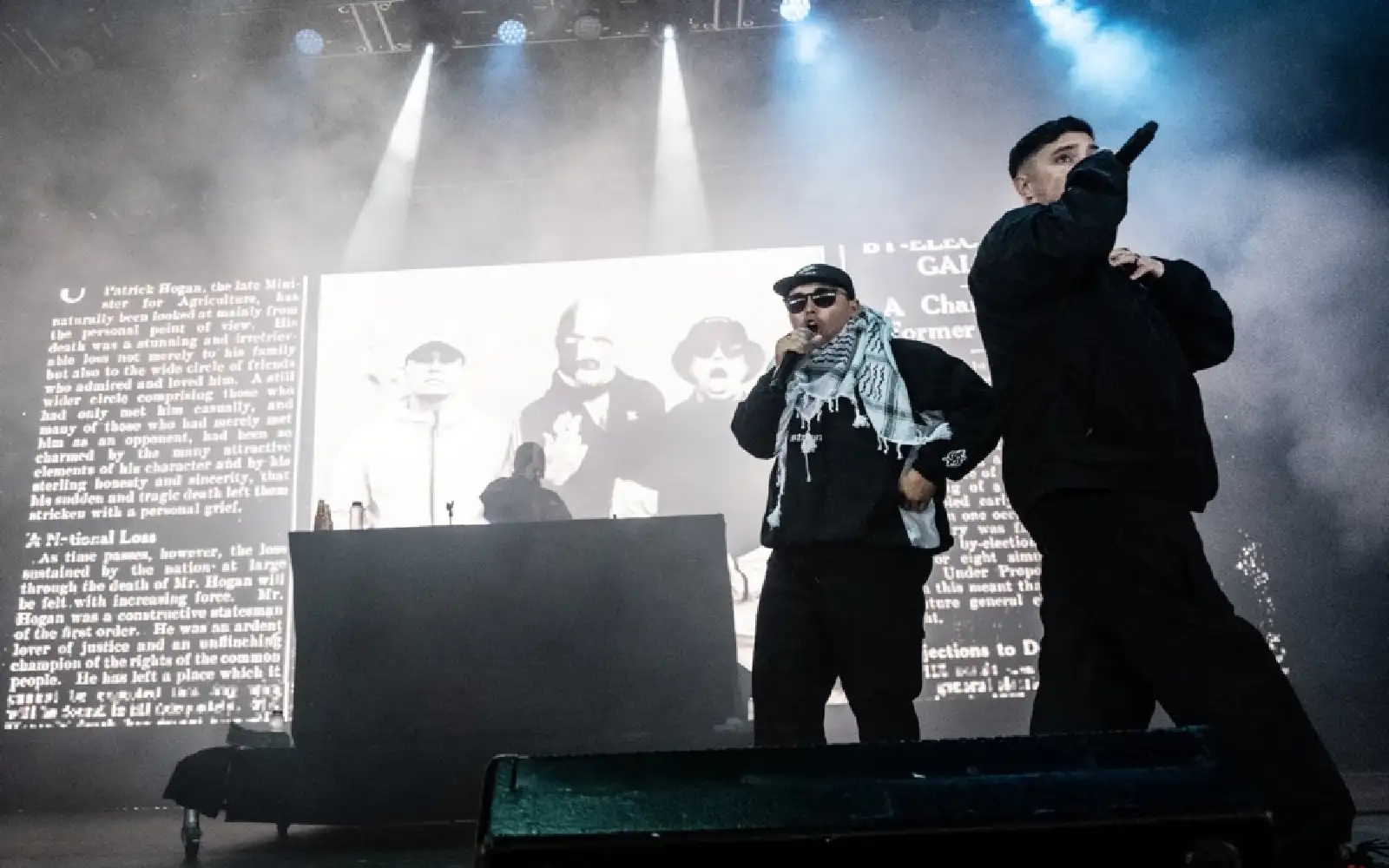 UK police drop probe on Kneecap after Glastonbury performance