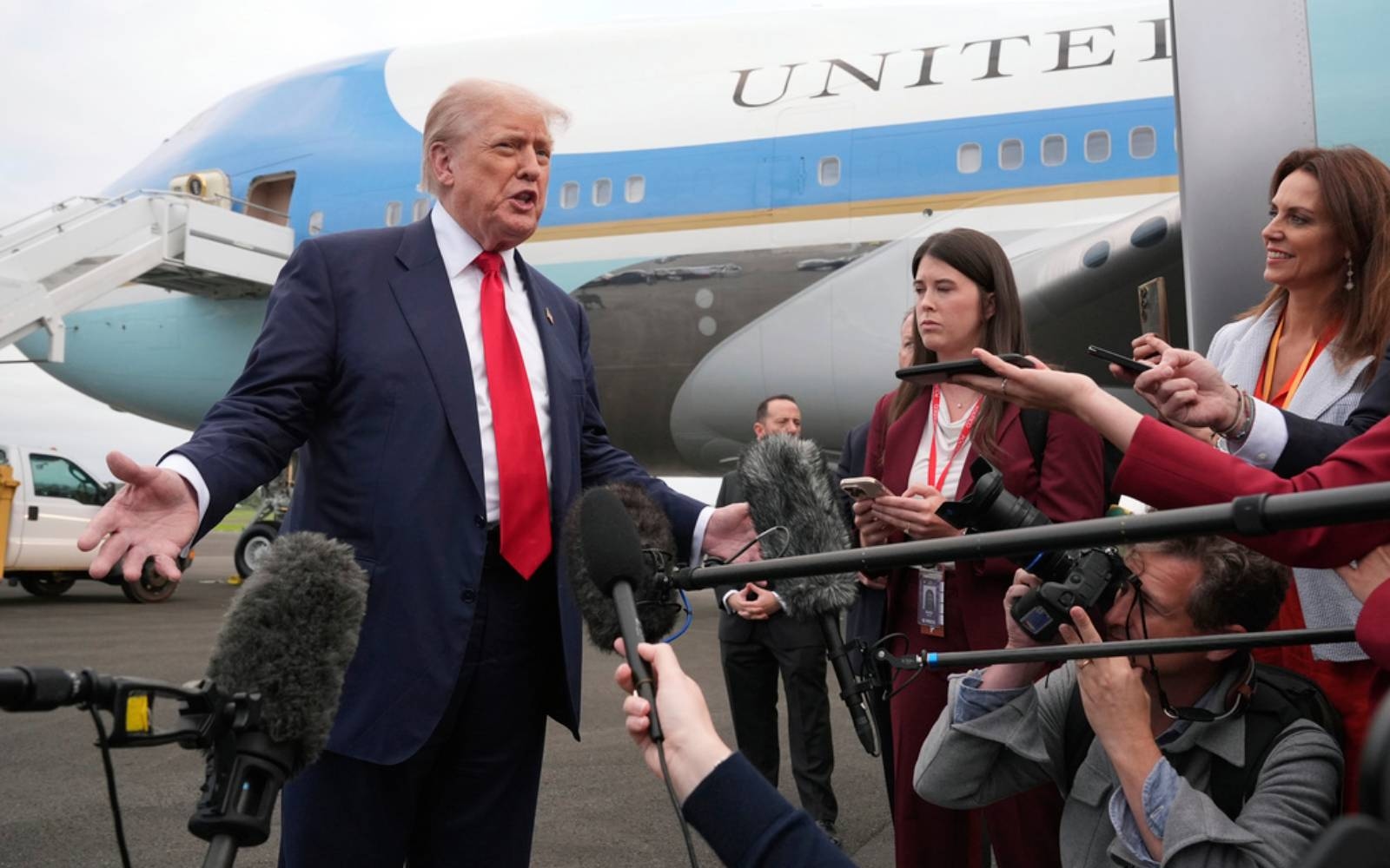 Trump says Israel will have to decide on next steps in Gaza