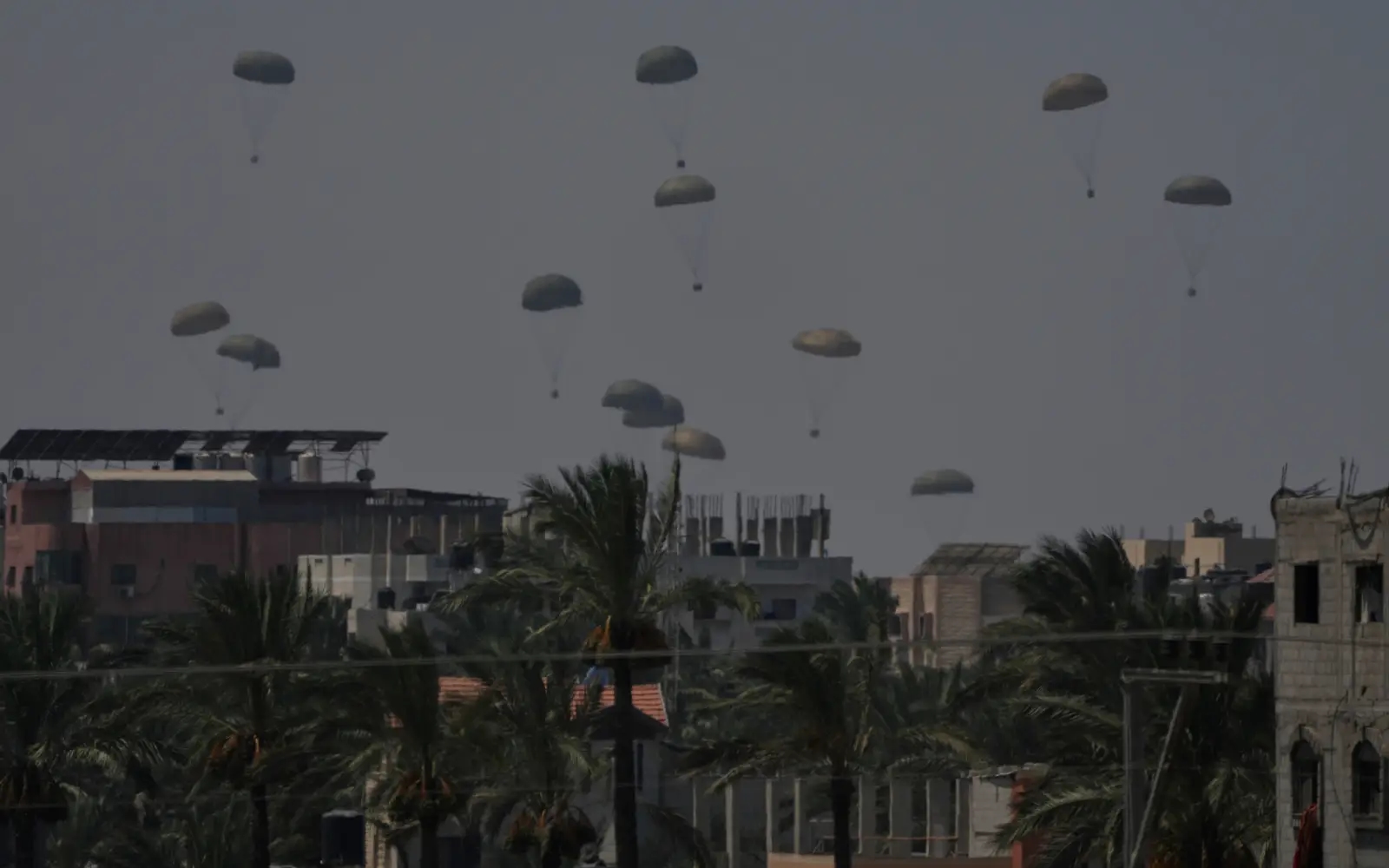 France starts airdrops of humanitarian aid into Gaza