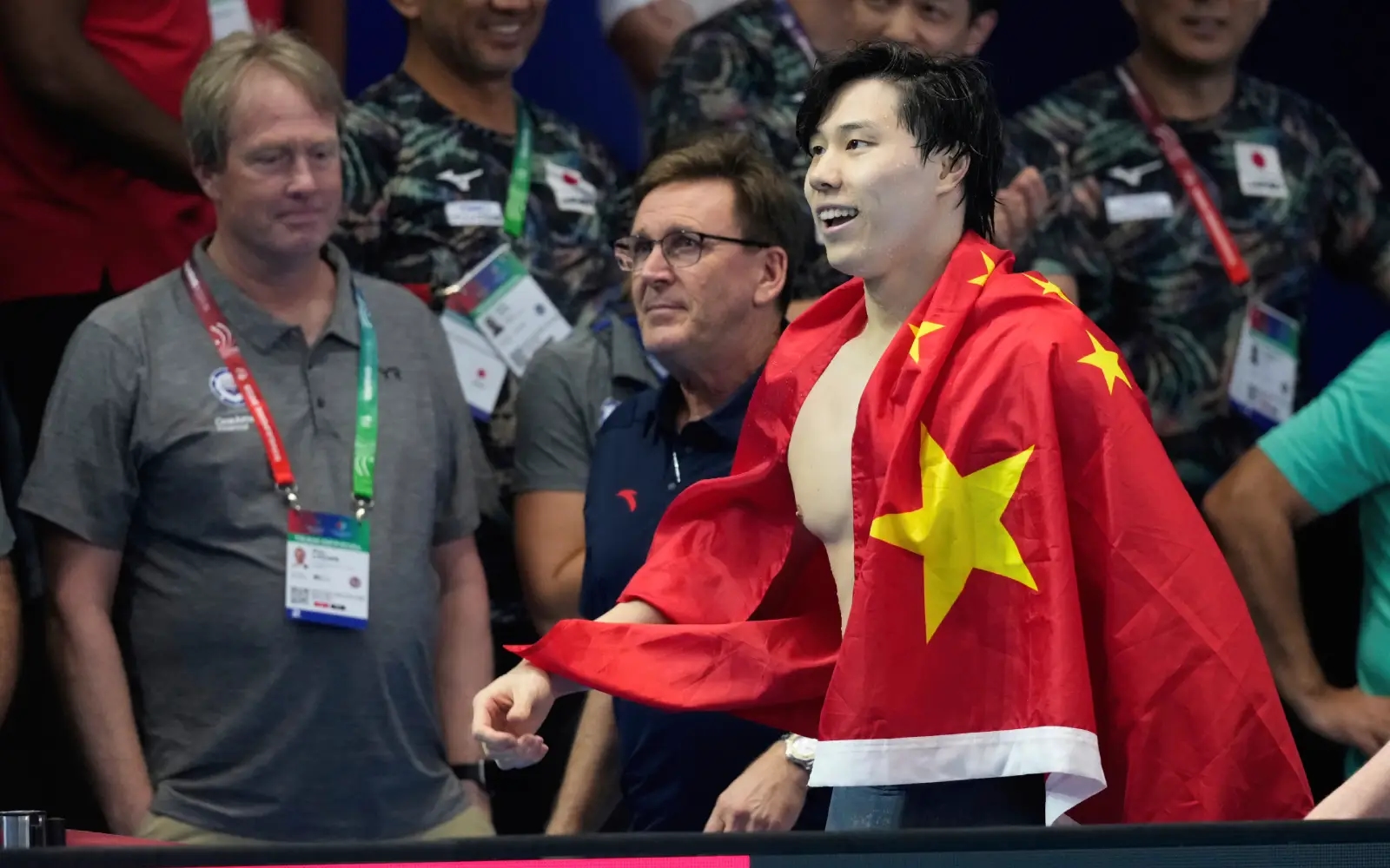 China's Qin wins ‘miracle' second breaststroke gold at swim worlds