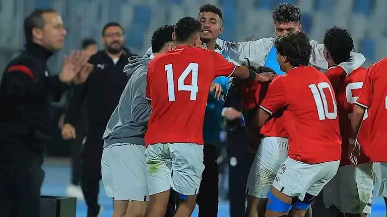 منتخب مصر للشباب يتعادل مع قطر في البطولة الودية الدولية