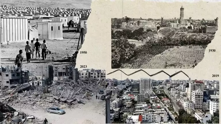 إعمار مرة أخرى: كيف تغيرت ملامح غزة منذ 1948؟