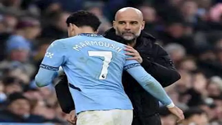 مرموش بينهم.. جوارديولا ينشر 5 صور من فوز مانشستر سيتي على ليستر