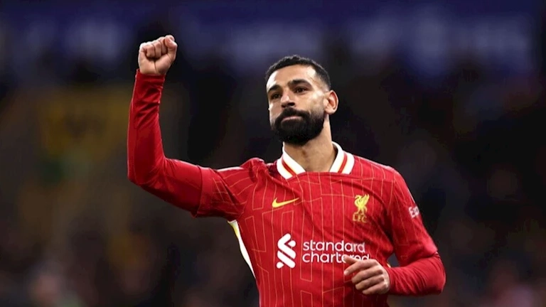 محمد صلاح يقترب من رقم تاريخي مع ليفربول بعد الاسيست أمام وست هام