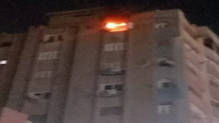 مصرع طفلين في حريق شقة بشبين القناطر