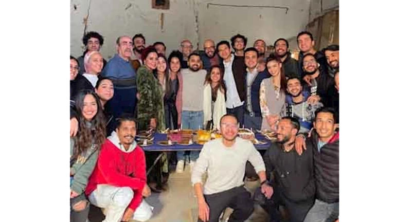 رانيا يوسف تنشر صورًا جديدة من كواليس مسلسل "نص الشعب اسمه محمد"