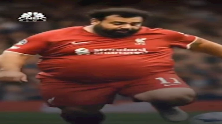 بينهم محمد صلاح.. مقطع فيديو لنجوم كرة القدم بأجساد ممتلئة
