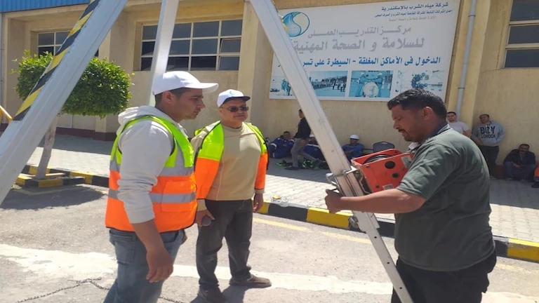 لمواجهة المخاطر والغازات السامة.. دورة تدريبية للعاملين بـ"مياه الإسكندرية"