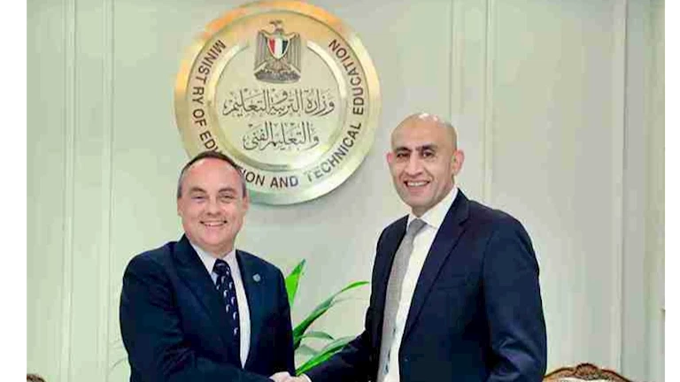 وزير التعليم يبحث مع صندوق الأمم المتحدة للسكان تعزيز التعاون وتمكين الشباب
