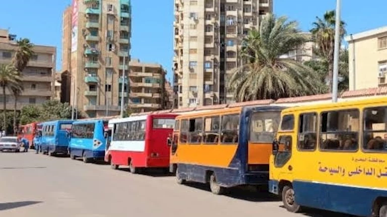 الدفع بأتوبيسات جديدة لخدمة خطوط النقل الداخلي في البحيرة