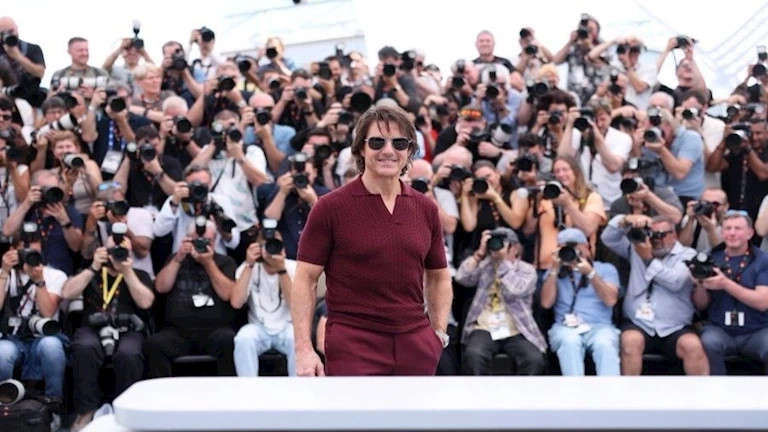 جلسة تصوير لـ توم كروز وأبطال فيلم "Mission: Impossible 8" في مهرجان كان السينمائي