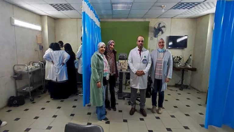 نجاح أول عملية حقن بدواء "لوسنتس" لطفل مبتسر فى مستشفى رمد المنصورة