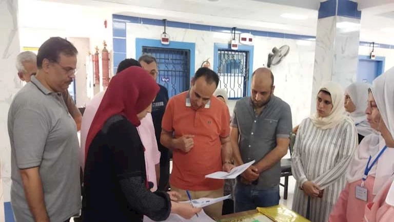 وكيل صحة الشرقية يتابع تجهيز وحدة قرية المهدية للاعتماد الصحي