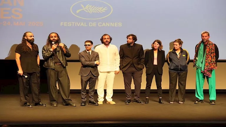 طرزان وعرب ناصر يعلقان على عرض "كان ياما كان في غزة" بـ"كان السينمائي"