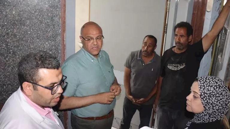 محافظ القليوبية يتفقد أعمال تطوير مستشفى النيل ويشدد على سرعة الإنجاز (صور)