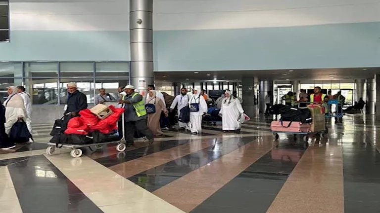 الفوج الرابع.. مغادرة 479 حاجًا عبر ميناء نويبع إلى الأراضي المقدسة