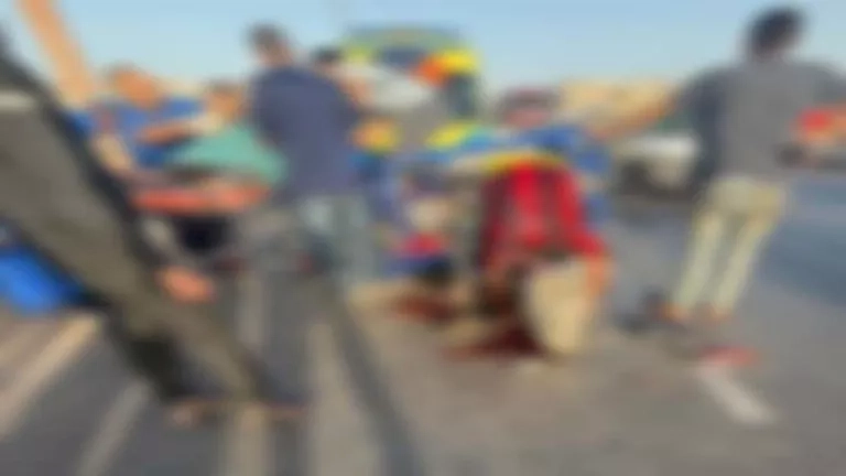مصرع شخص وإصابة اثنين آخرين في حادث بالقليوبية