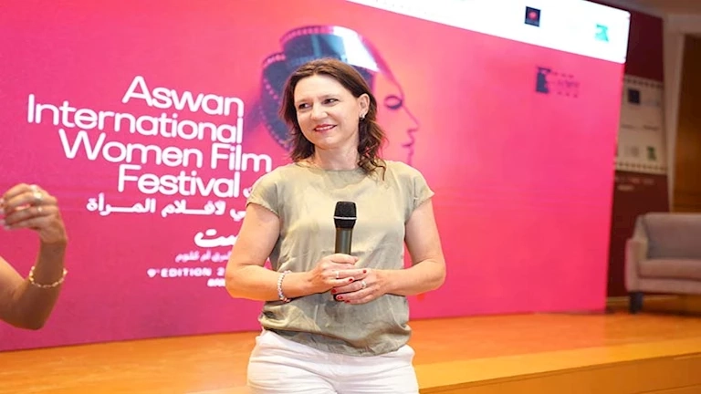 مهرجان أسوان الدولي لأفلام المرأة يكرم المخرجة الهولندية إليزابيث فرانيه