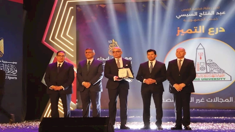 جامعة عين شمس تحصد 21 جائزة بمهرجان إبداع 13