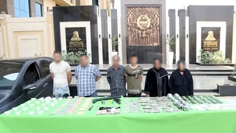 مقتل عنصر إجرامي وضبط مخدرات بـ26 مليون جنيه في القليوبية